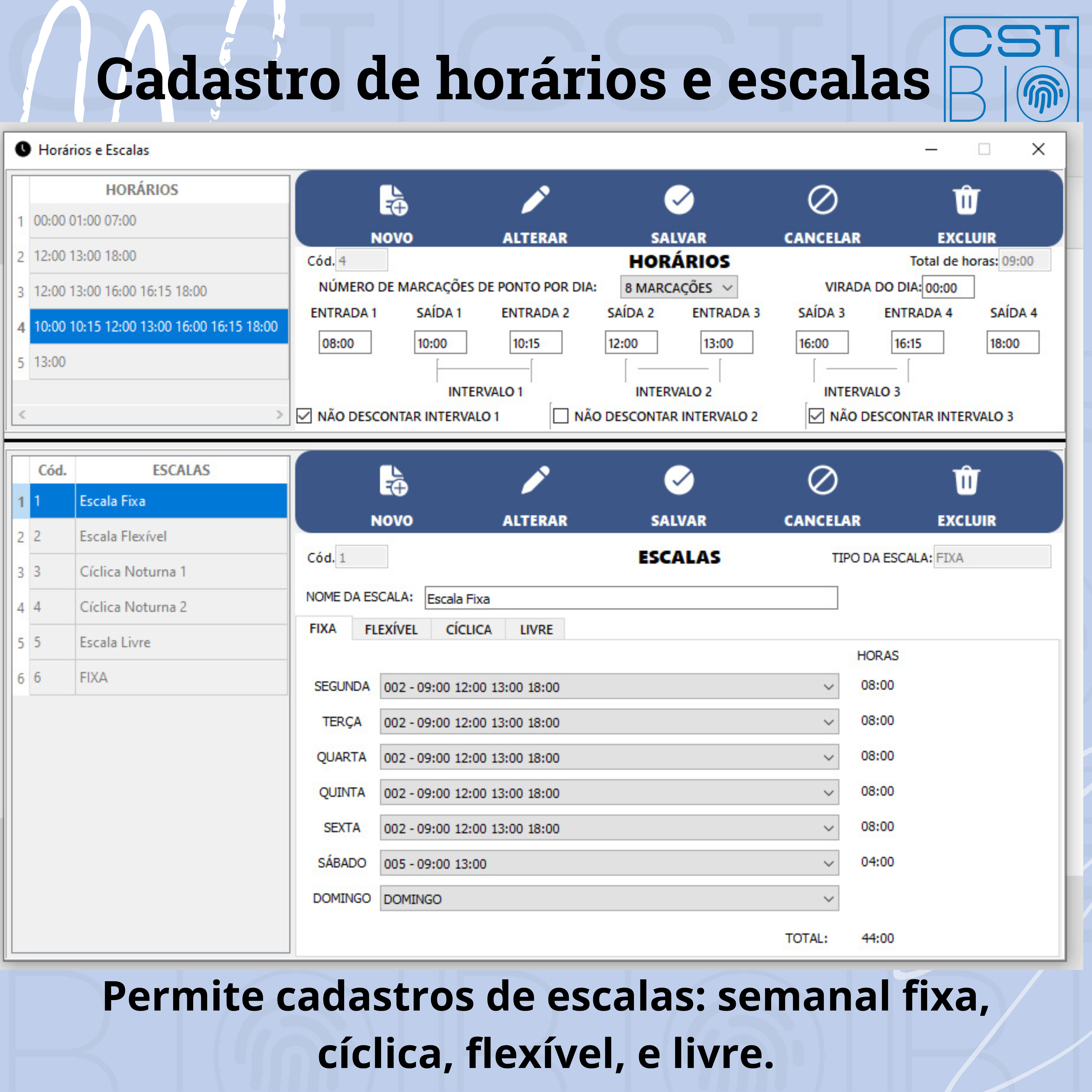 Foto do Relógio Ponto Facial + Licença Expert Ponto (1 CNPJ) + Pendrive